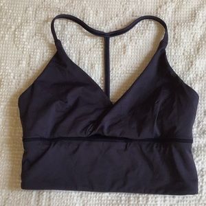 Crop bra lululemon navy 4